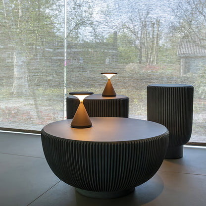 Lampe de Table Atmosphère Sel & Poivre – Élégance Moderne Sans Fil