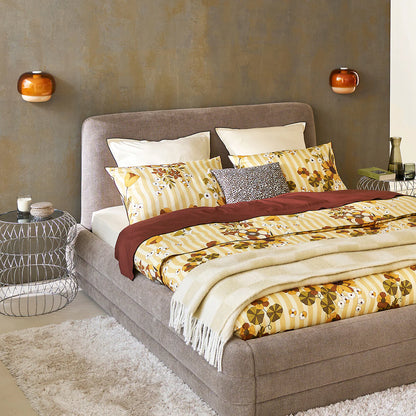 Applique Murale Moderne Verre Coloré, Design Champignon