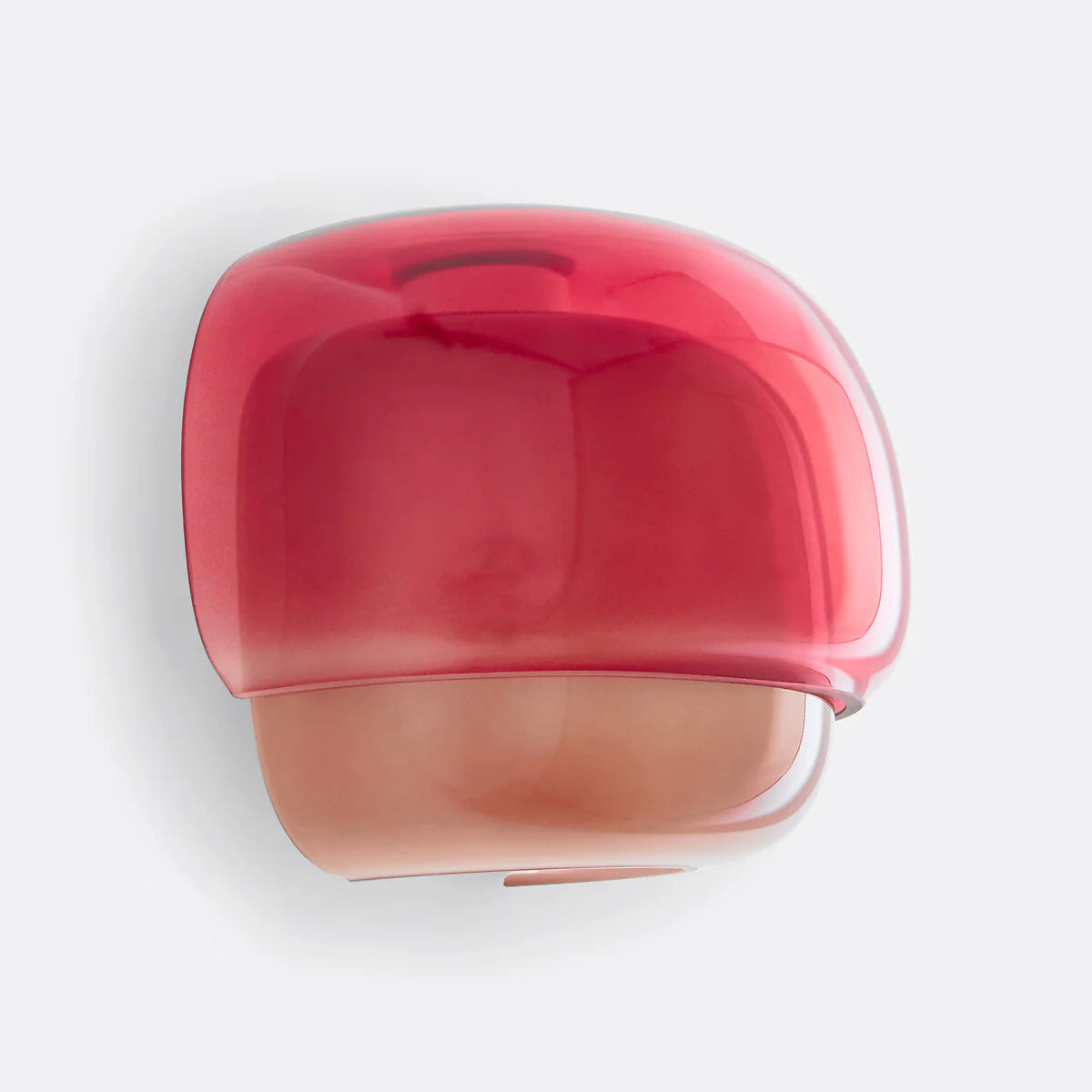 Applique Murale Moderne Verre Coloré, Design Champignon