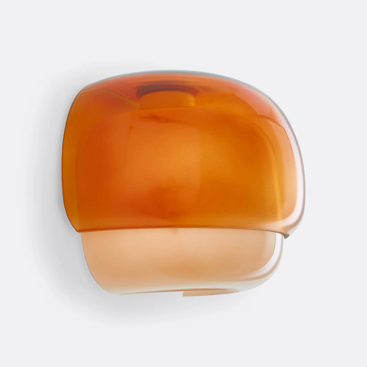 Applique Murale Moderne Verre Coloré, Design Champignon