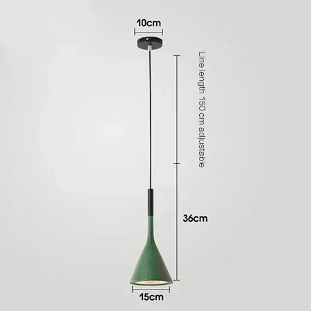 Suspension Nordique Moderne Multicolore