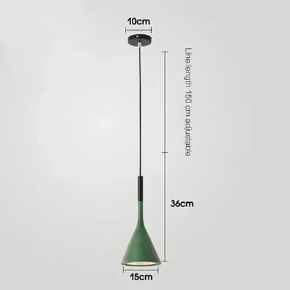Suspension Nordique Moderne Multicolore