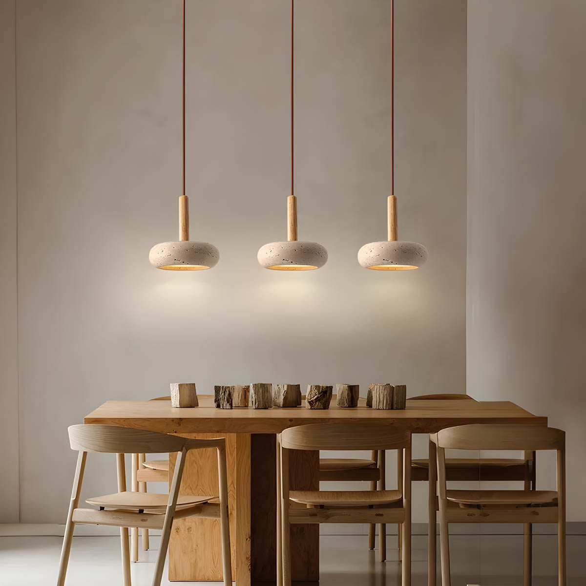 Suspension Luminaire en Pierre Naturelle OSHO