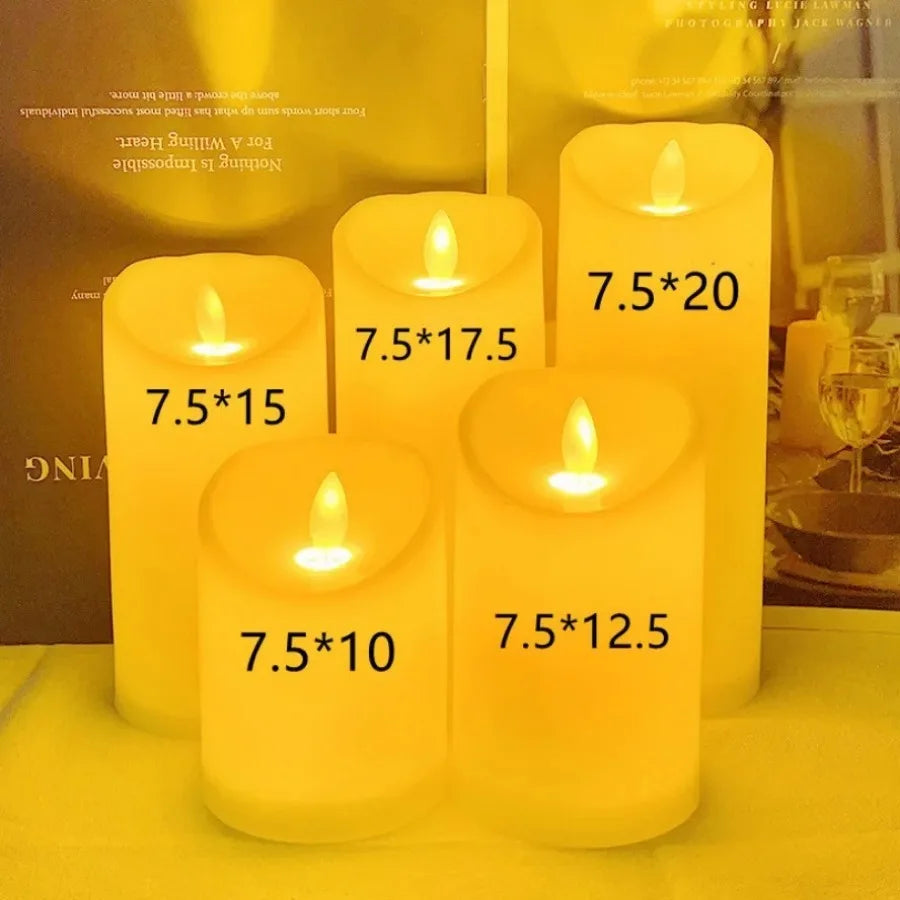 Bougies Sans Flamme Fondantes – Une lueur apaisante sans compromis