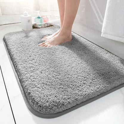 Tapis de Bain Ultra-Épais en Microfibre Antidérapant