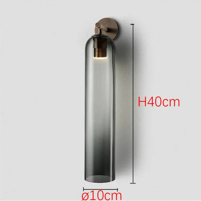 Applique Murale Verre Moderne LED Design Couleurs