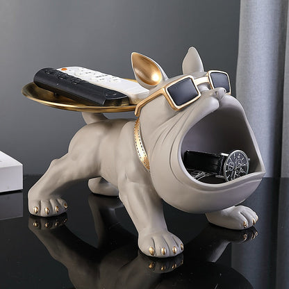 Panier de Rangement et Plateau Bodybuilder Bulldog | Design Original et Pratique