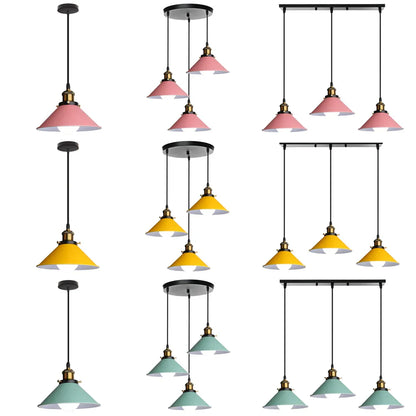Lustre Vintage Loft | Lampe Plafonnier Industrielle à Suspension pour Éclairage Intérieur