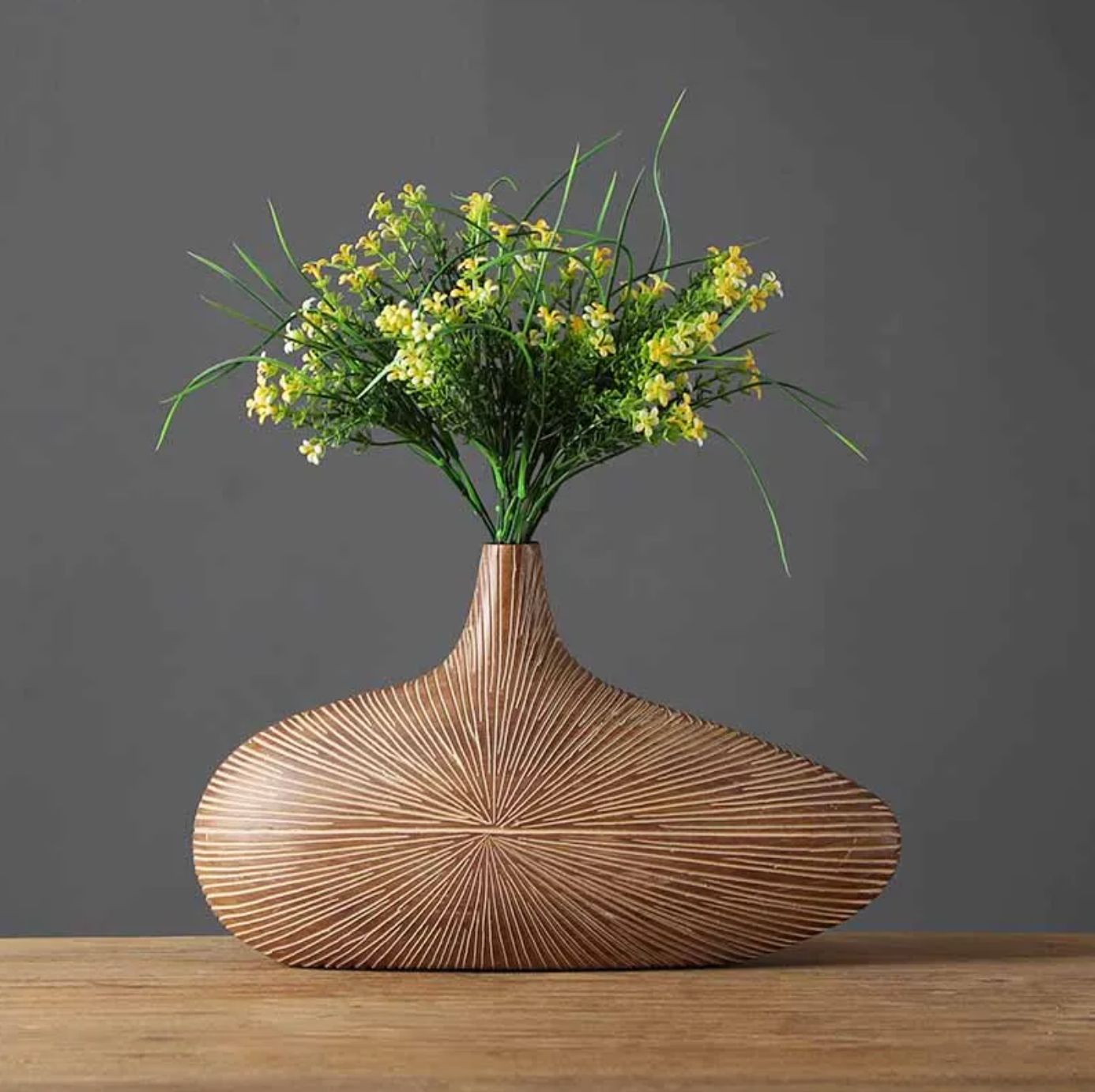 Vase Sculpté Sahara – Élégance texturée inspirée du désert