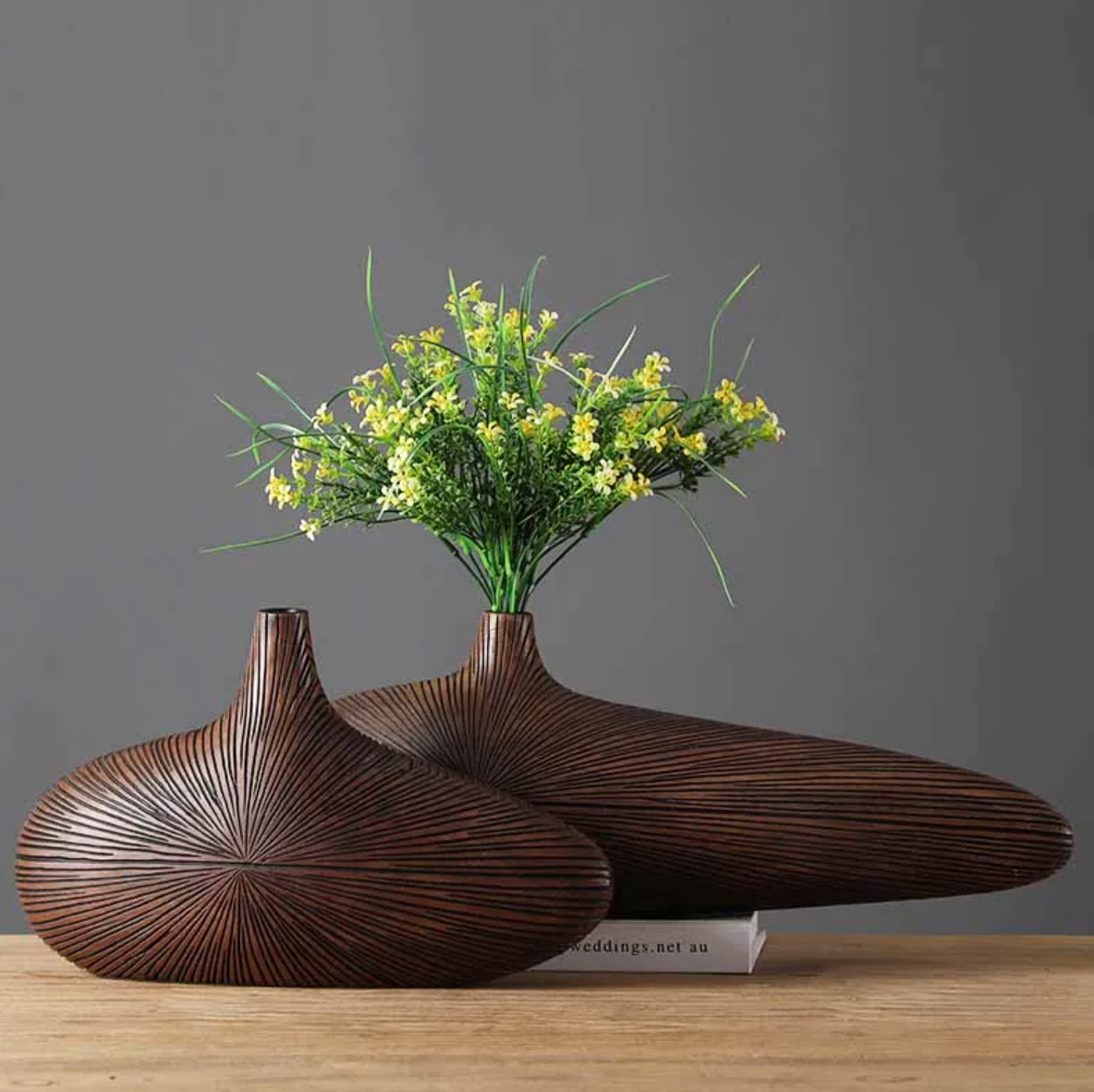 Vase Sculpté Sahara – Élégance texturée inspirée du désert