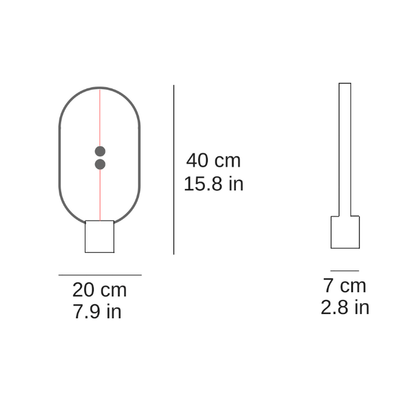 Magnet Light | Lampe de Bureau Moderne et Révolutionnaire avec Design Élégant