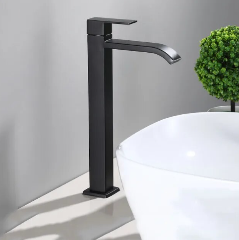 MatteBlack – Robinetterie Noire Mate pour Vasque à Eau Froide