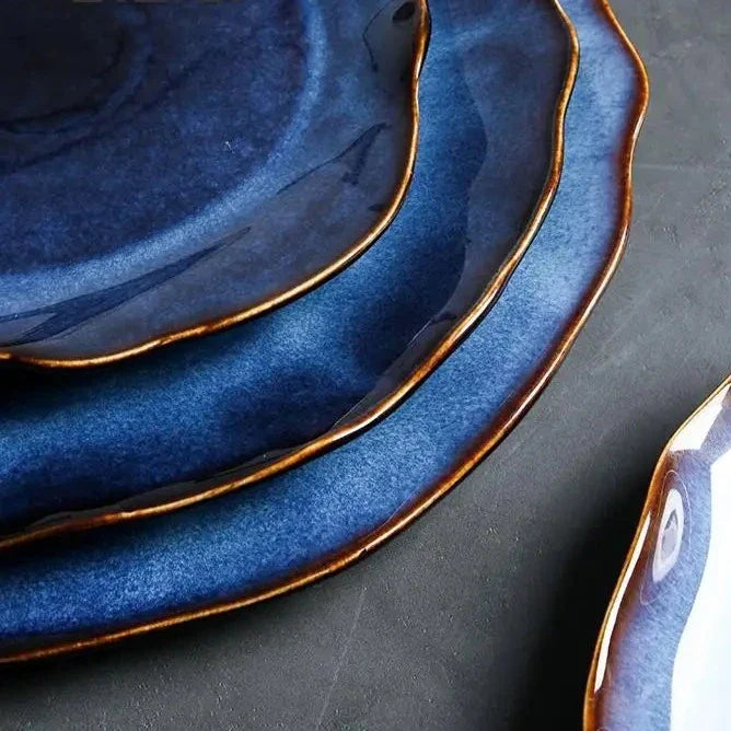 Ensemble 4 Pièces Laguna Kiln – Élégance Artisanale et Fonctionnelle