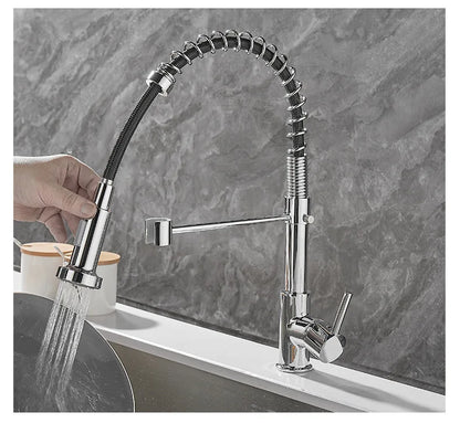 Robinet de Cuisine Design avec Double Bec – DualFlow Luxe