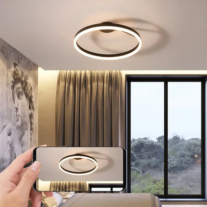 Luminosphère | Plafonnier rond contemporain