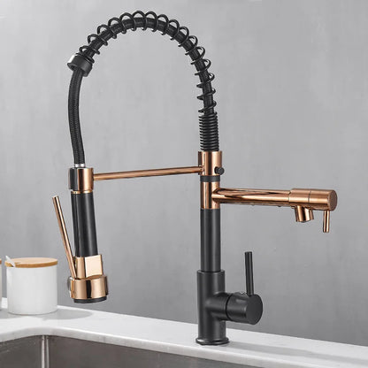 Robinet de Cuisine Design avec Double Bec – DualFlow Luxe