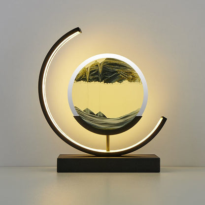 Sandlight | Lampe de Table Sable Mouvant | Design Unique et Apaisant