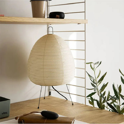 Lanterne Japonaise en Papier de Riz Wabi-Sabi – Élégance Minimaliste Inspirée du Japon