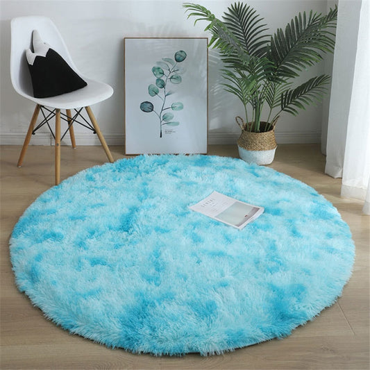 Tapis rond doux et moelleux pour une ambiance cocooning