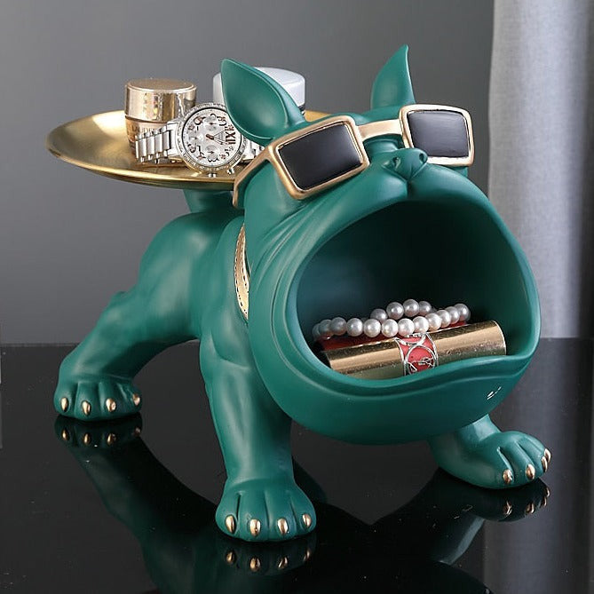Panier de Rangement et Plateau Bodybuilder Bulldog | Design Original et Pratique