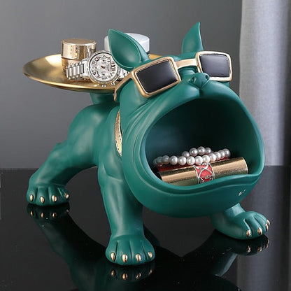 Panier de Rangement et Plateau Bodybuilder Bulldog | Design Original et Pratique