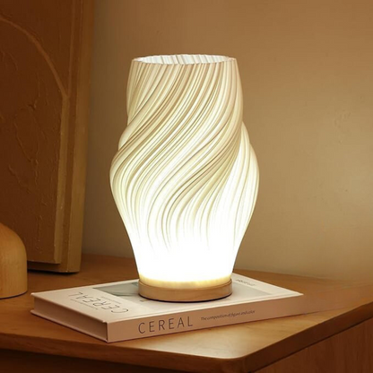 Lampe Serene Wavecrest | Design Apaisant et Élégant pour Votre Espace