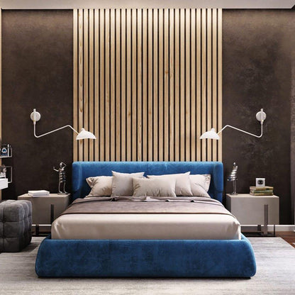 Applique Murale, Bras Orientable, Métal Noir ou Blanc