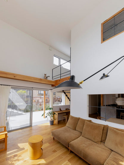 Applique Murale, Bras Orientable, Métal Noir ou Blanc