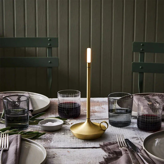 Portable Candle Lantern | Lanterne à Bougie Portable – Éclairage d'Ambiance Sans Fil