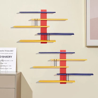 Étagère Murale au Design Arcade Rétro – Style Nostalgique et Fonctionnalité Réinventée