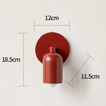Applique Murale Design Minimaliste en Fer Intérieur