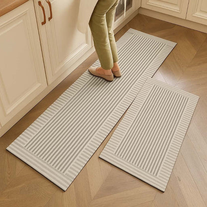 Tapis de Cuisine Nordique, Absorbant & Antidérapant