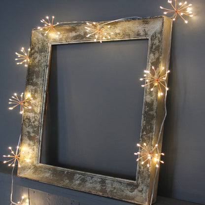 Guirlande Lumineuse LED Étoiles Cuivre Starburst