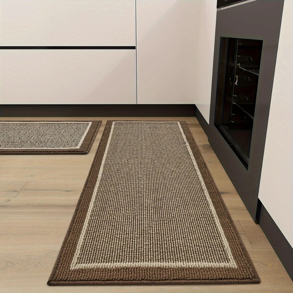 Tapis de Cuisine Antidérapant, Lavable et Confortable