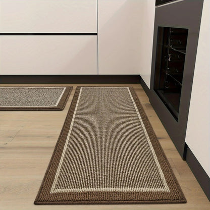 Tapis de Cuisine Antidérapant, Lavable et Confortable