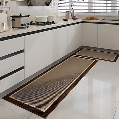 Tapis de Cuisine Antidérapant, Lavable et Confortable