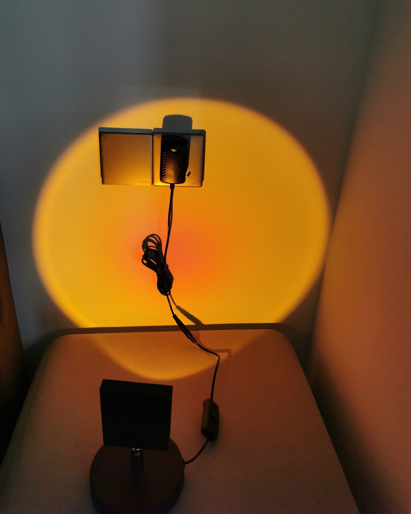 Lampe Projecteur LED Ambiance Coucher de Soleil