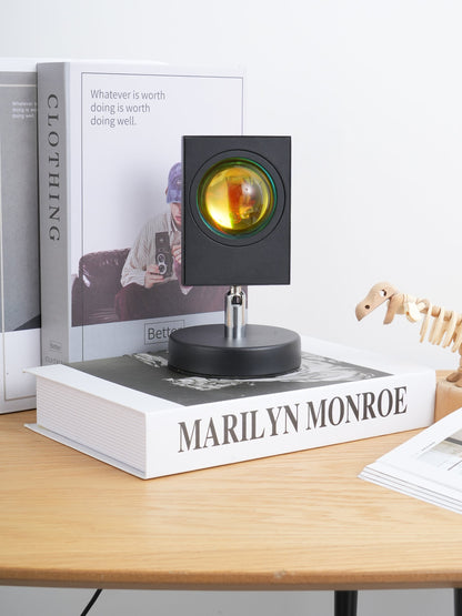 Lampe Projecteur LED Ambiance Coucher de Soleil