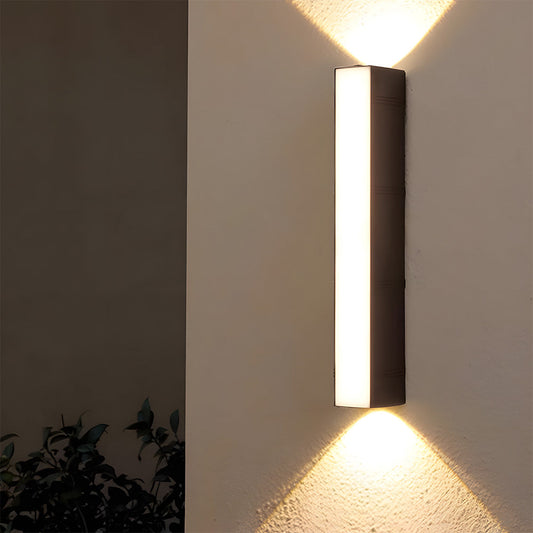 Applique Murale Extérieure LED Étanche Tube Long
