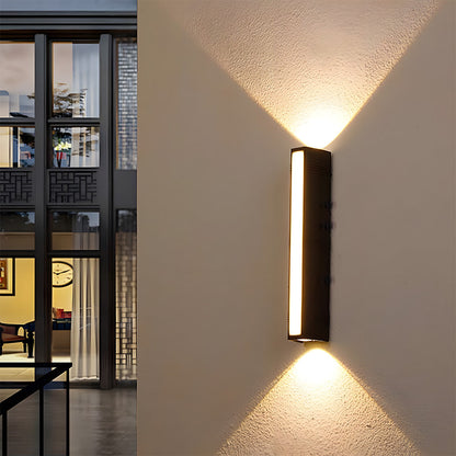 Applique Murale Extérieure LED Étanche Tube Long