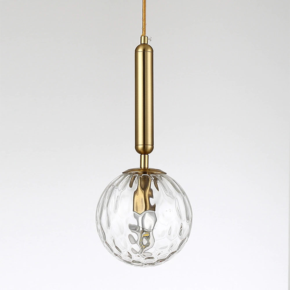 Suspension Luminaire HALO – Élégance dorée et design intemporel pour votre intérieur