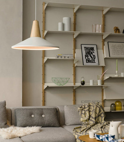 LundLund – Suspension Minimaliste Scandinave en Bois Naturel