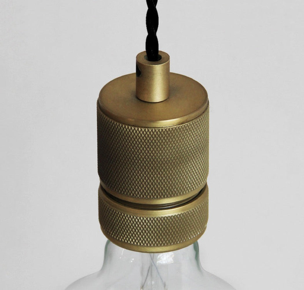 Applique Murale Laiton avec Cordon & Prise Circus Loop