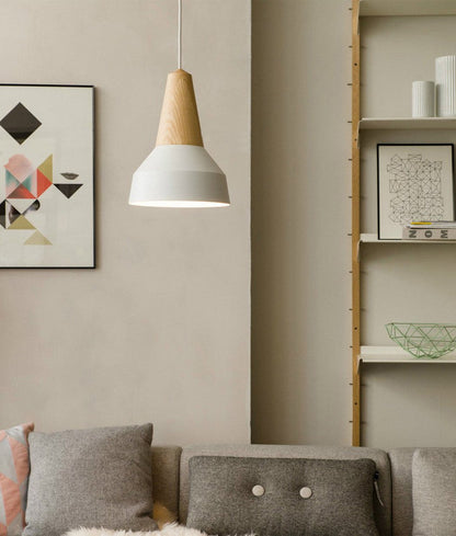 LundLund – Suspension Minimaliste Scandinave en Bois Naturel