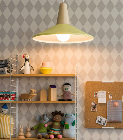 LundLund – Suspension Minimaliste Scandinave en Bois Naturel