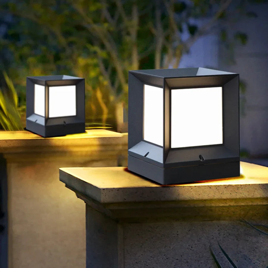 GateLume, Lampe Pilier Extérieur LED pour Entrée