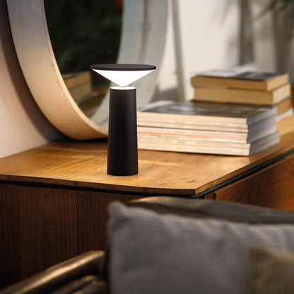 Lampe LED Rotative Portable – Design Minimaliste Rechargeable