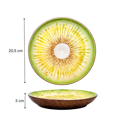 Assiettes Fruits en Céramique – Vaisselle Colorée