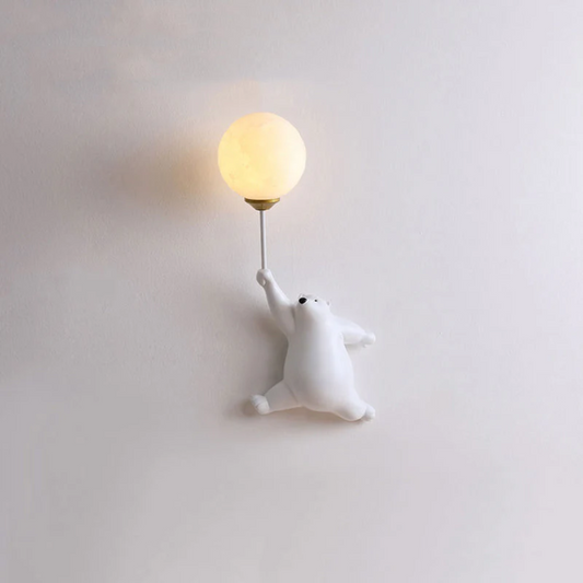 Applique Murale LED Ours – Lampe Design Enfant