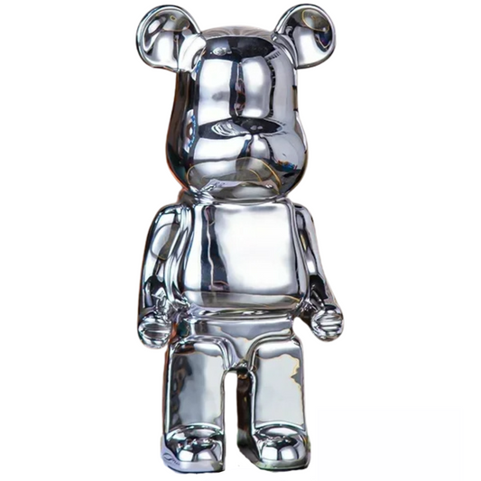 Sculpture Décorative Ours Moderne – Touche Fantaisie pour Intérieur Créatif